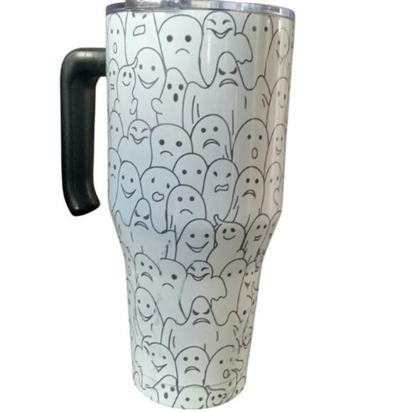 Wild Eye Designs Ghost Print Insulated XL Tumbler – 30 oz with tags - Picture 1 of 5